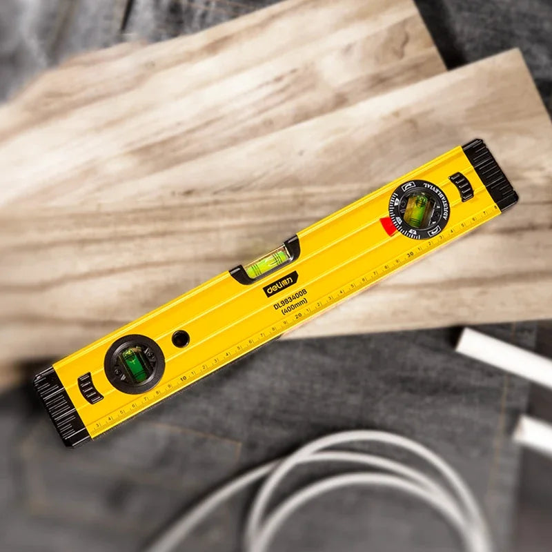 300/400/500mm Spirit Level Magnetic Torpedo Level Tool with 3 Vials Aluminum Shockproof Bubbles Level Measuring Instruments