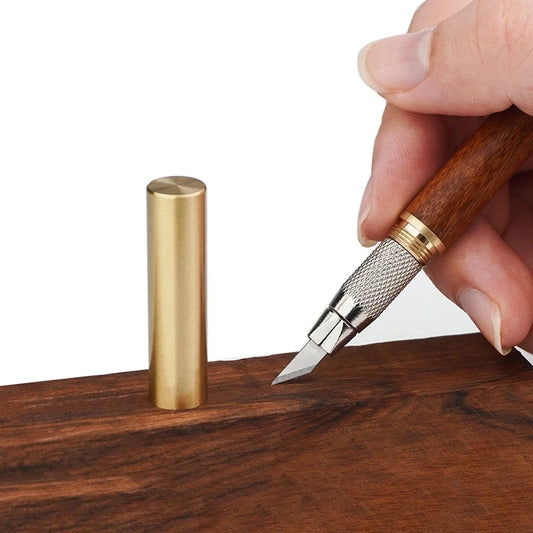 Woodworking Marking Knife Wooden Handle Scribing Marking Guage Tools Wood Carving DIY Art Drawing Knife Carving Knife hand tools