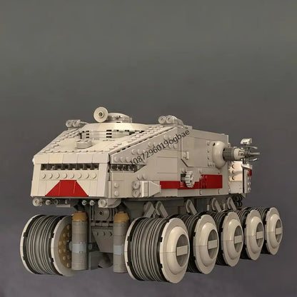 NEW 2314PCS star battle Movie MOC A-6 Juggernaut Turbo Tank model DIY creative ideas child toy Assembly Puzzle birthday Gift