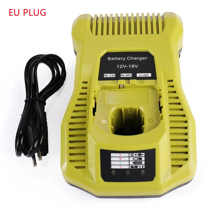 P117 Charger For Ryobi ONE+Plus P108 Dual Chemistry Battery 12V-18V EU/US/AU Plug For Ryobi 12V-18V Ni-CD Ni-MH Li-ion Battery