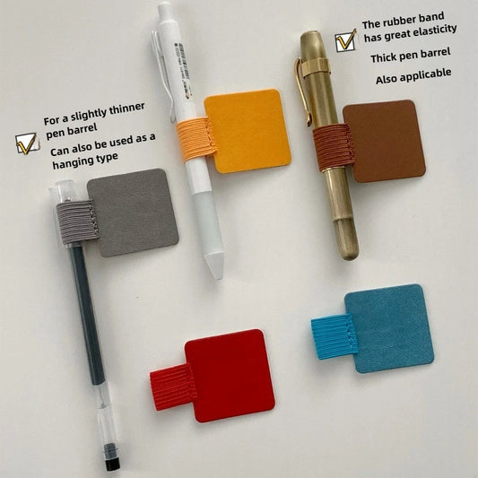 1 Pack Elastic Pen Loop Holder for Notebooks Journals Planners - Assorted Colors - Office School Supplies