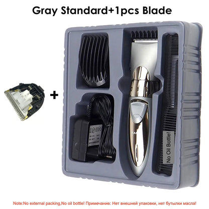 Kairui HC-001 Electric Hair Clipper Washable Rechargeable Hair Trimmer Beard Razor for Men Haircut Shaver Hair Cutting Machine