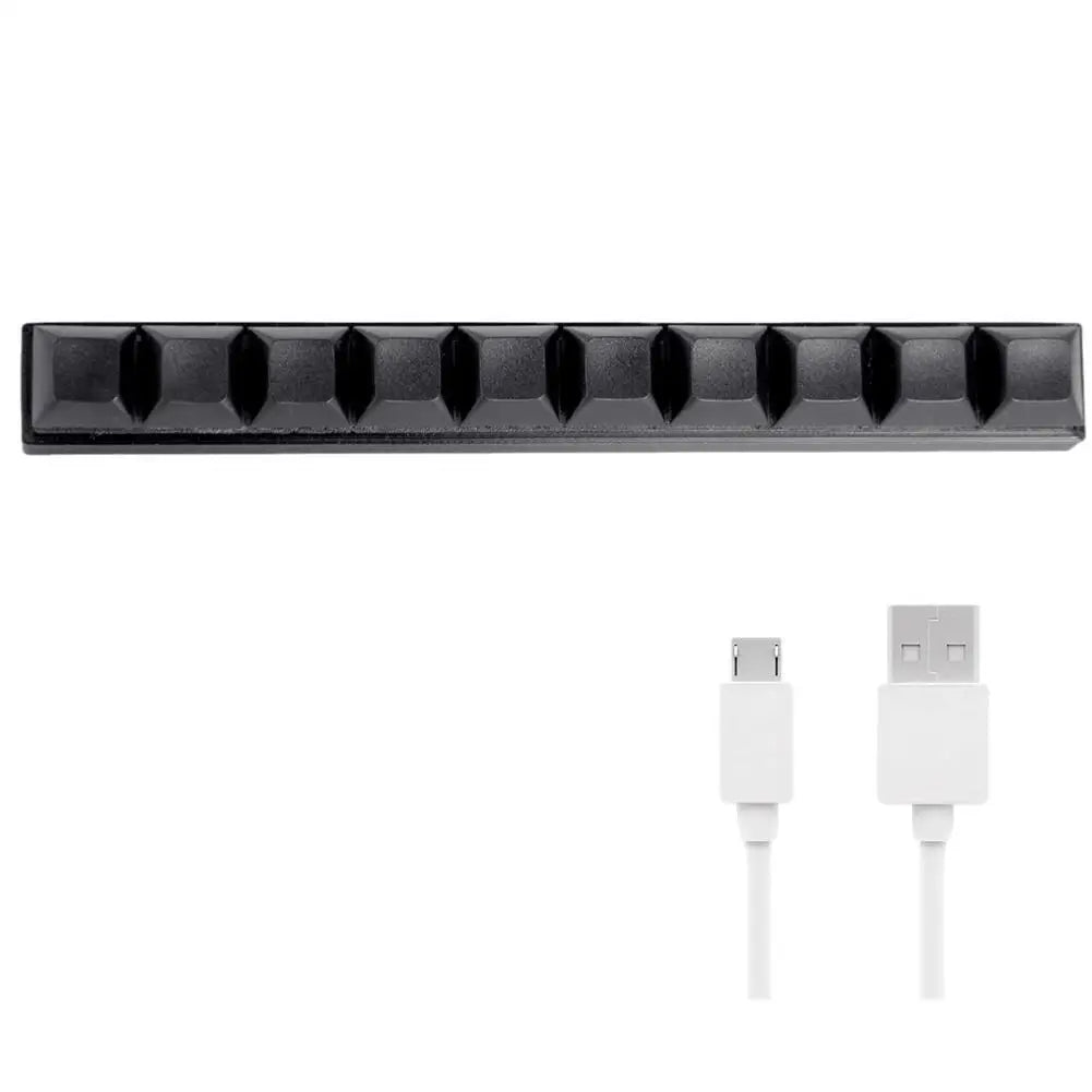 Custom Mini USB Wired 10 Keys Keyboard DIY Shortcut Keyboard Black USB Programmable Macro Mechanical Keyboard For PC B0O6