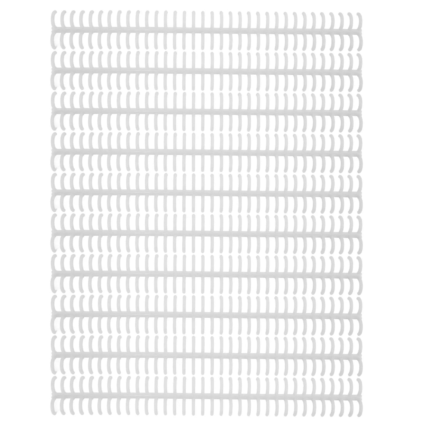 【New】10PCS 34 Hole Binding Spine Plastic Split Loose Leaf Rings Detachable Binding Loop 12mm Diameter Detachable Binding Loop