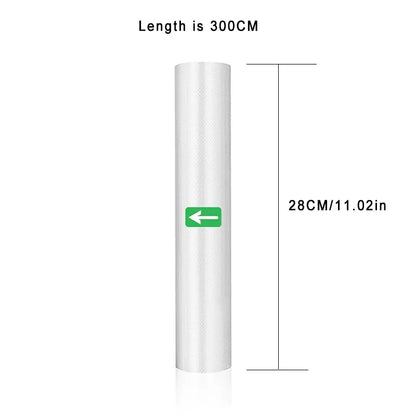 Vacuum Food Saver Sealer Bags Rolls 12/15/17/20/25/28/30cmx500cm Sous Vide Storage Packaging bag for Meat Fruits Vegetables Nuts