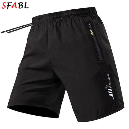 Men's Shorts Summer Football Soccer Sports Short Pants Breathable Drawstring Quick Dry Running Sports Shorts Men Jogging Bottom
