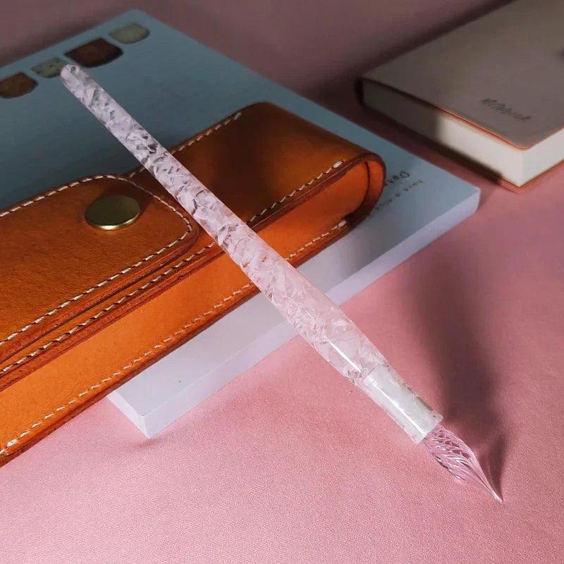 New MAJOHN Master N12 Glass Dipping Pen Expert Hand Account Drawing Hook Line DIY Creation Function Comes with 3 Pen Tips