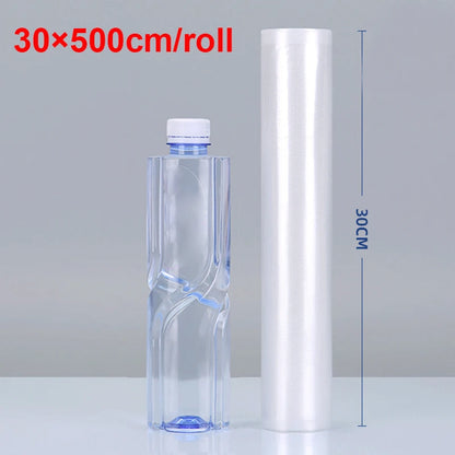 Vacuum Sealer Bags Rolls for Vacuum Sealer Meat Fruit Vegetable Food Vacuum Storage Packaging Bags 12/15/20/25/30cm 500cm/roll