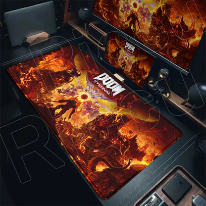 Gaming D-Dooms E-Eternals Mousepad 30x80cm Antislip Rubber Base MouseMat Gamer XXL Mause Carpet PC Thicken Table Pad for E-sport