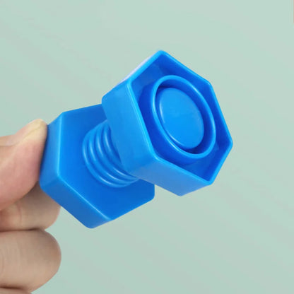 5/10/20pcs Nut Assembly Combination Building Block Toy Children Color Shape Matching Toys Early Education Puzzle Toys TMZ