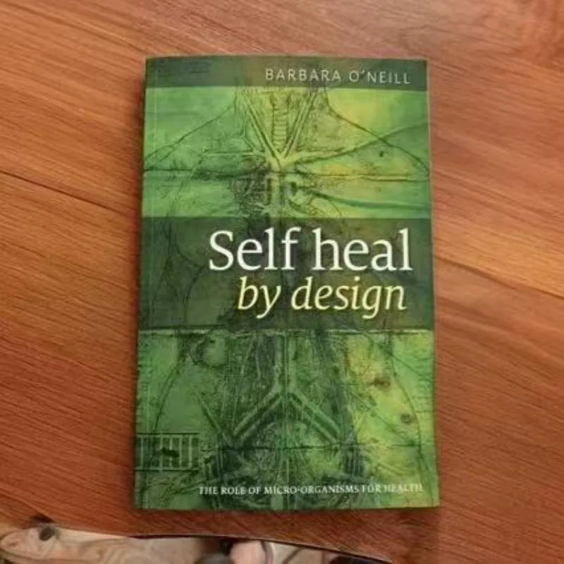 8855 Inspirational Self Help Book  Guide to Microbiome Science and Mental Health | Nature Inspired Decorative Notebook Notes