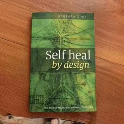 8855 Inspirational Self Help Book  Guide to Microbiome Science and Mental Health | Nature Inspired Decorative Notebook Notes