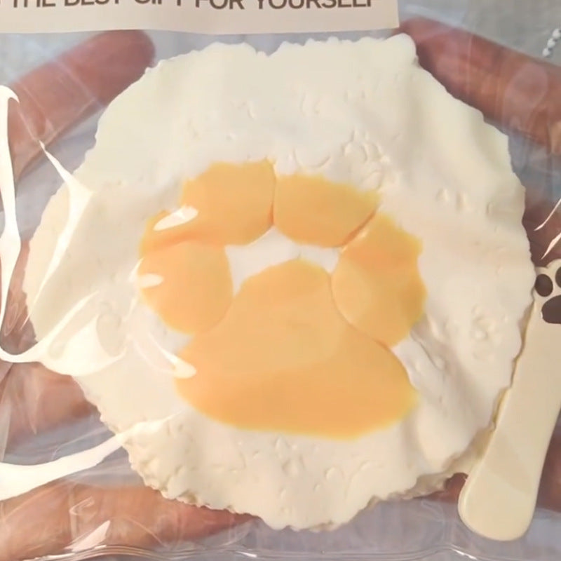 Silicone Cat's Paw Rice Balls Squeezing Toy Decompression Toy