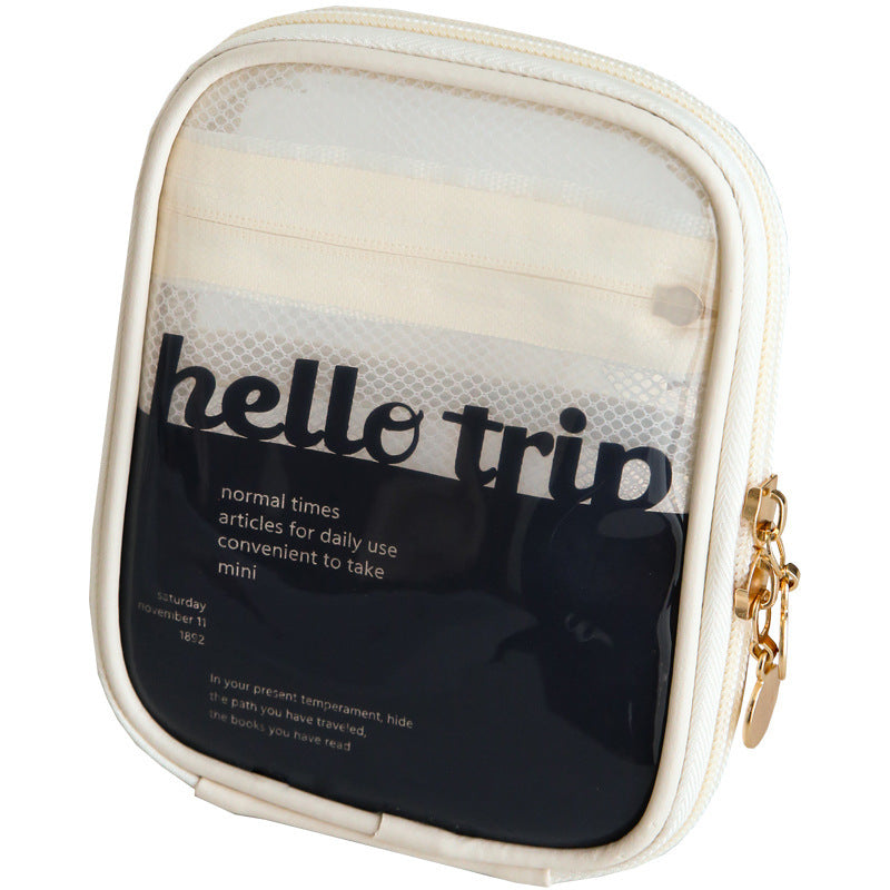 Portable Large Capacity Buggy Bag Business Trip Travel Skincare Wash Box