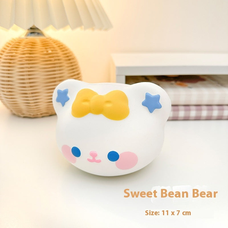 Cute Decompression Toy Slow Rebound Squeezing Toy Decompression Vent Doll