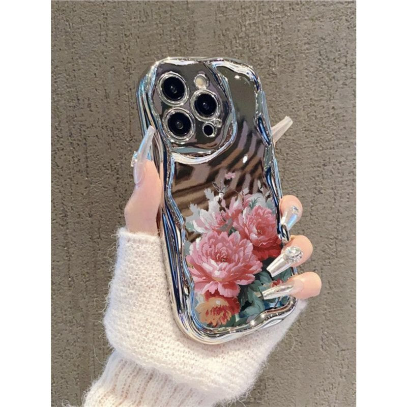 Oil Painting Rose Mobile Phone Protective Shell