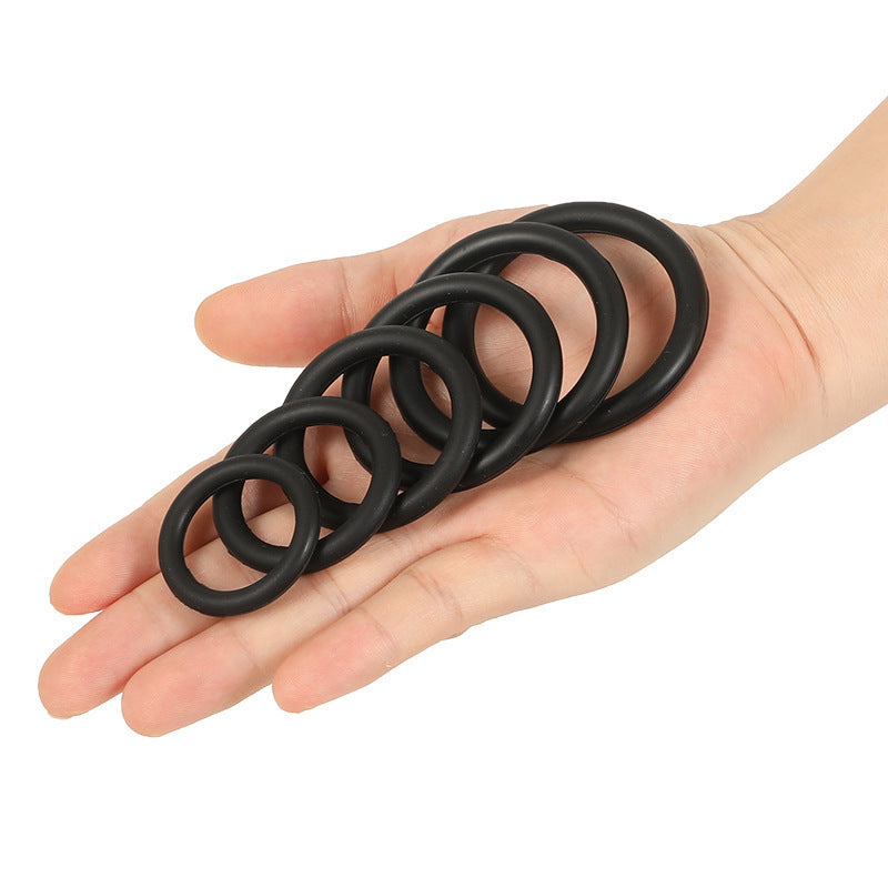 Men's Delay Binding Silicone Ring