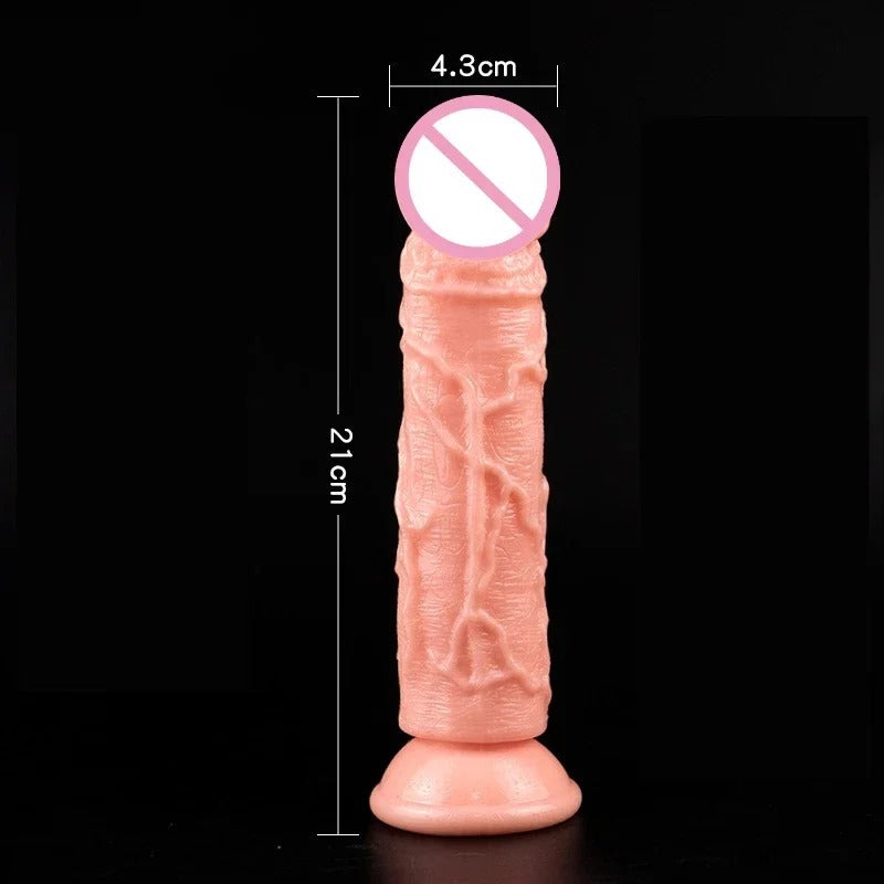 Super Large Simulation Penis Masturbation Device Women's Manual Toy
