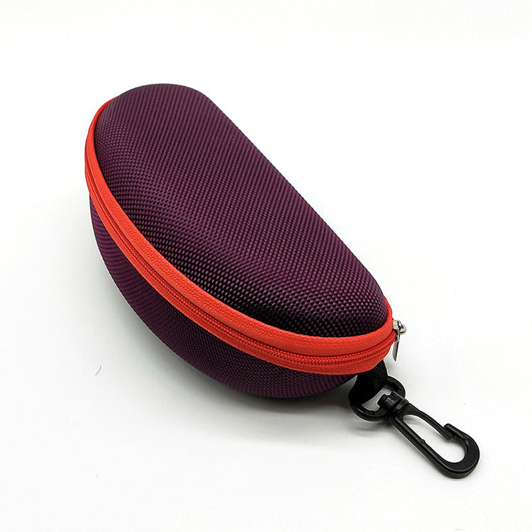 Sunglasses Anti-pressure Zipper Glasses Case Portable Storage Box