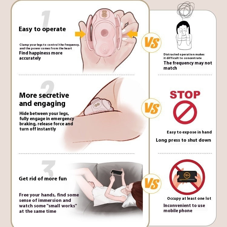 Machine Love Pulse Sucking Induction Leg-supporting Toy