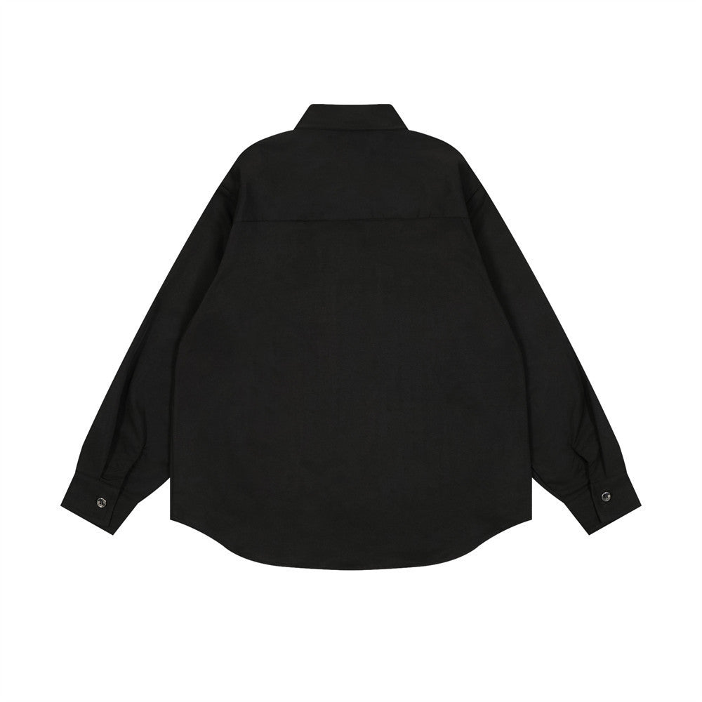 Loose Casual Long Sleeves Shirt Men