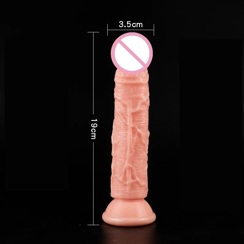 Super Large Simulation Penis Masturbation Device Women's Manual Toy