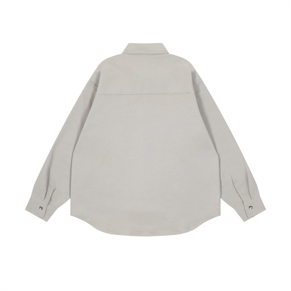 Loose Casual Long Sleeves Shirt Men