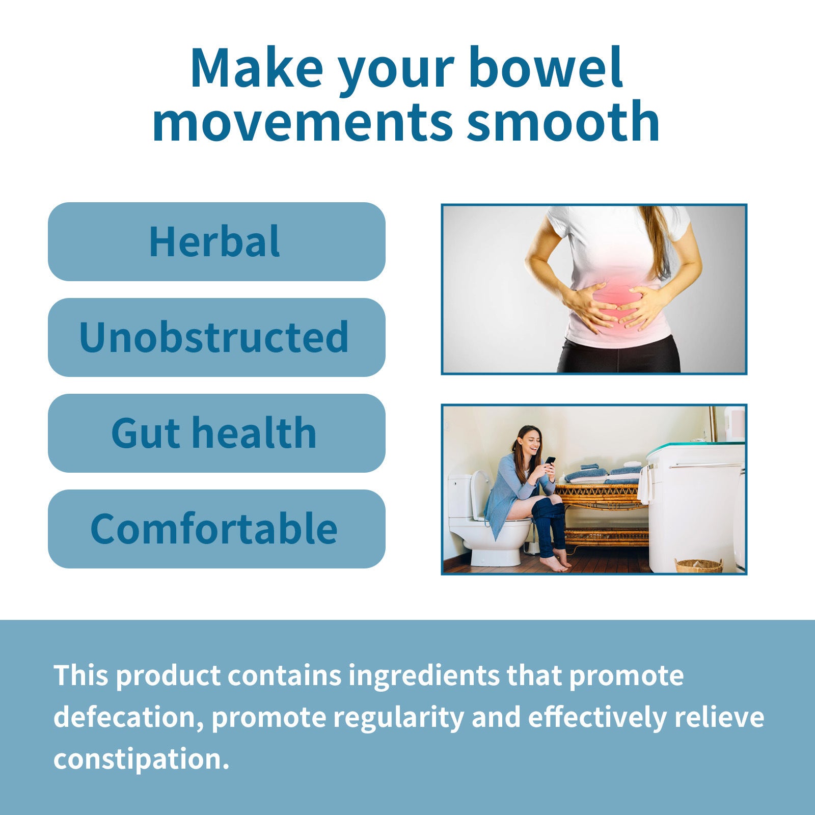 Body Care Relief Capsules Relieve Bowel Movements