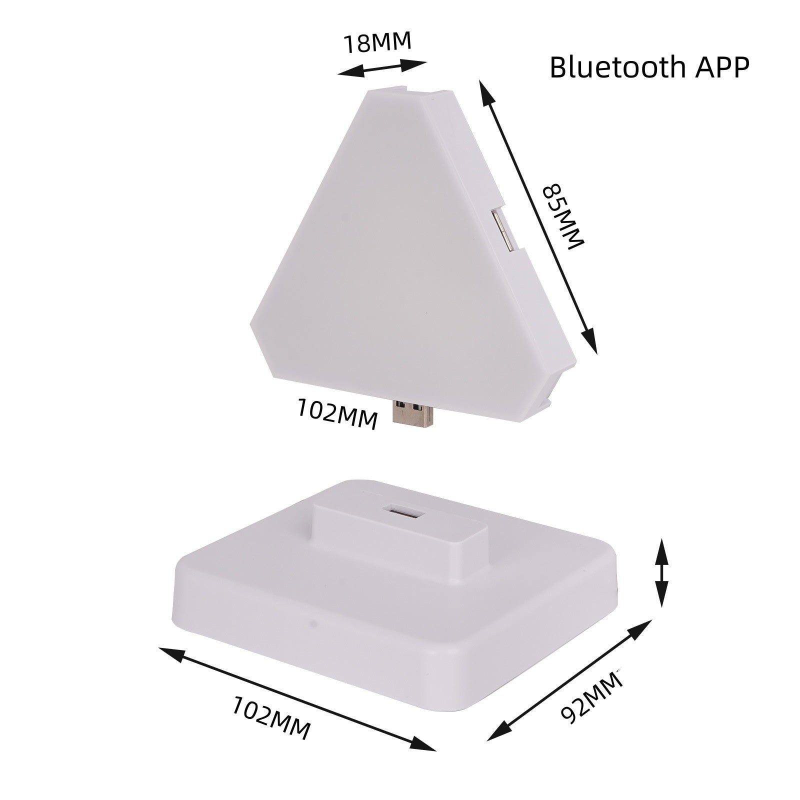 E-sports Games Ambience Light Three-side Quantum Lamp