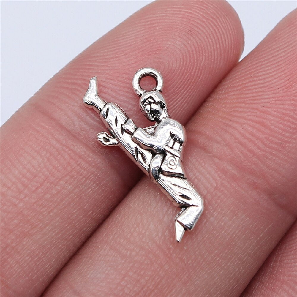 Ancient Silver Kung Fu Alloy Jewelry Accessories