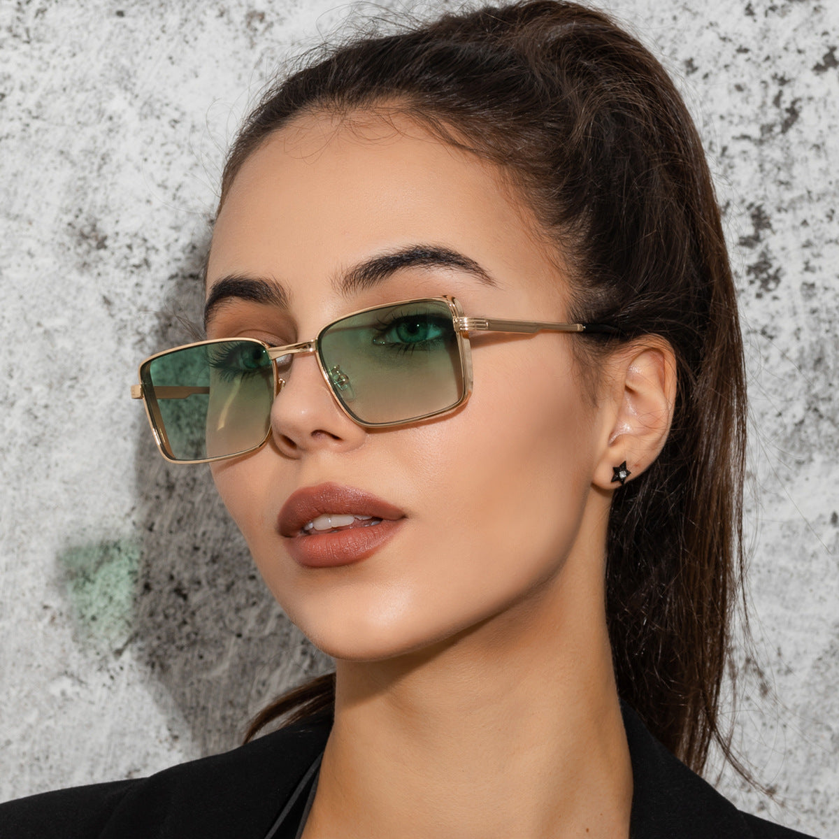 Trendy Beach Men's And Women's Sunglasses Cross-border
