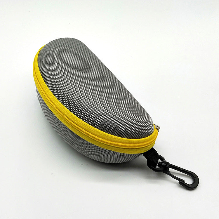 Sunglasses Anti-pressure Zipper Glasses Case Portable Storage Box