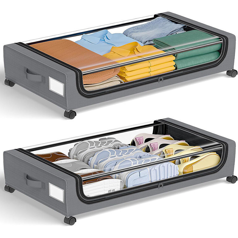 Square Bed Bottom Storage Rack Storage Box