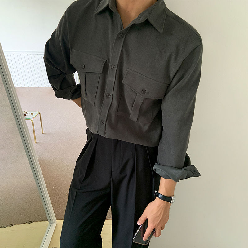 Multi Pocket Work Shirt For Men