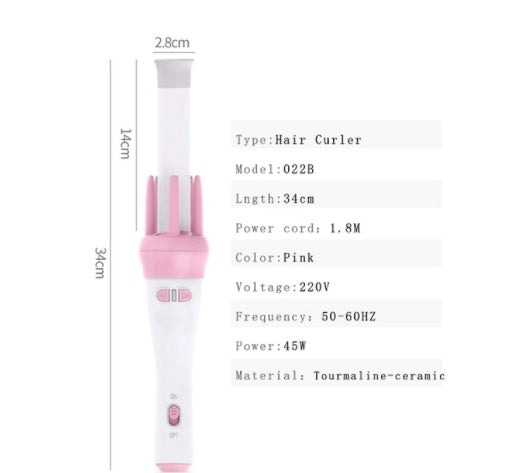 Electric Rotation Does Not Hurt Hair Perm, Big Curl Wave Net Celebrity Female Dormitory