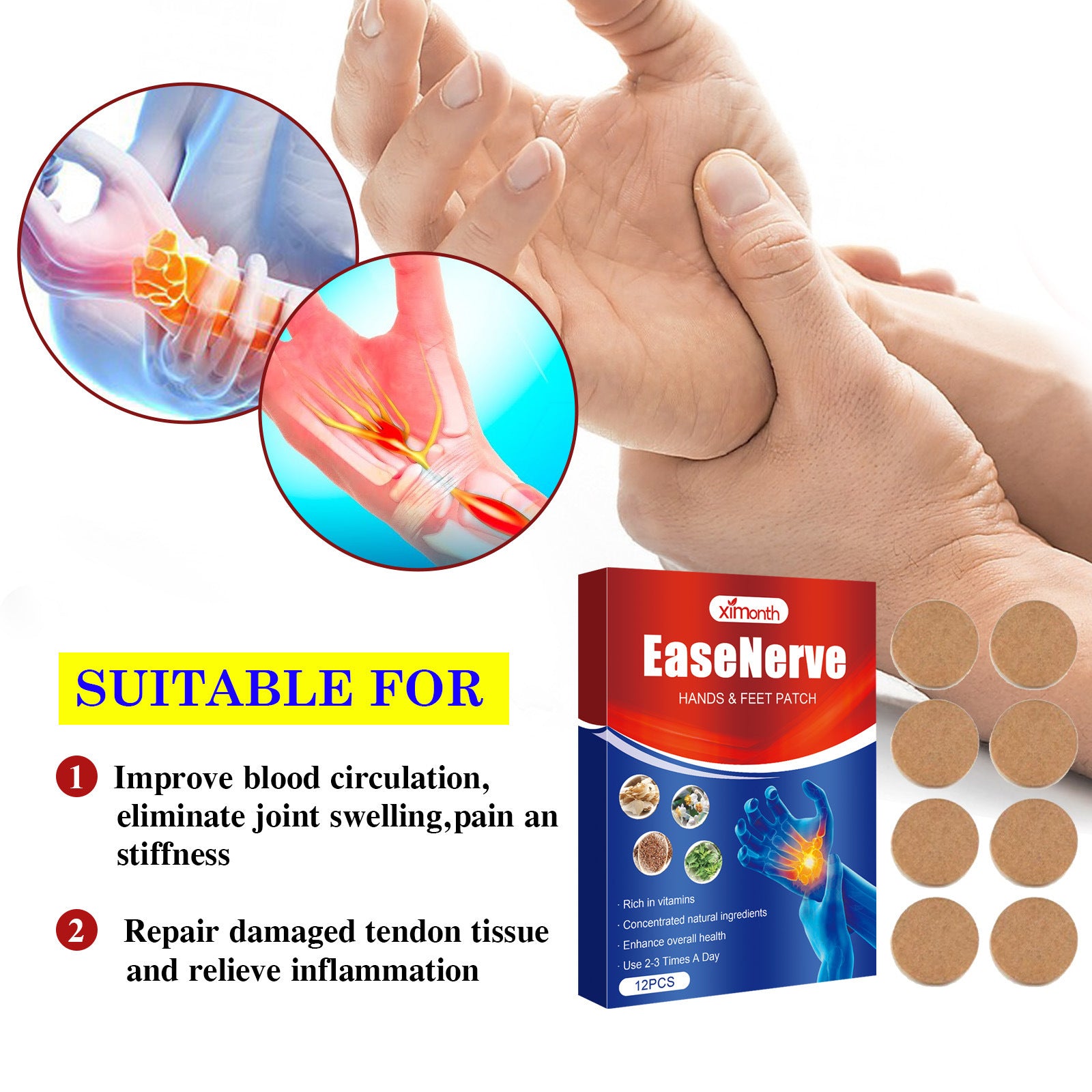 Hand And Foot Joint Care Patch