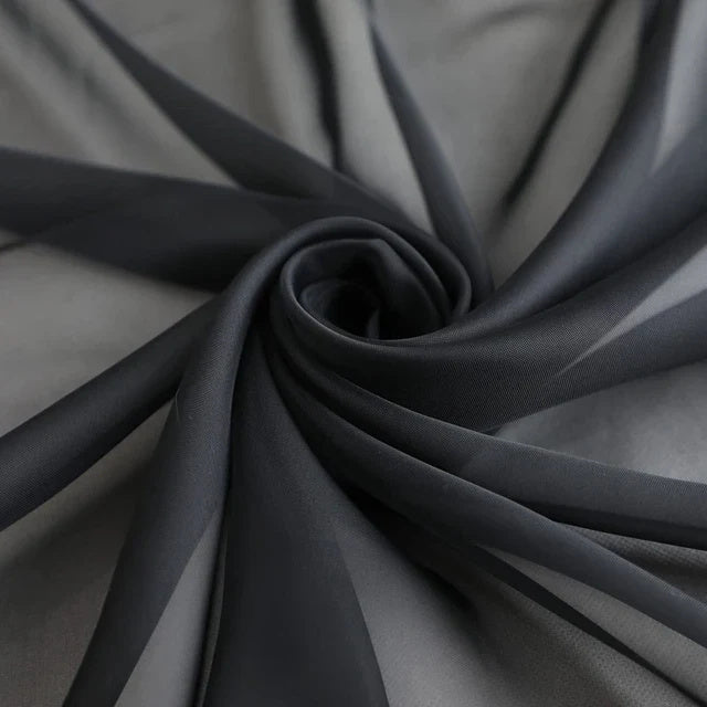 White Gauze Curtain Finished Product