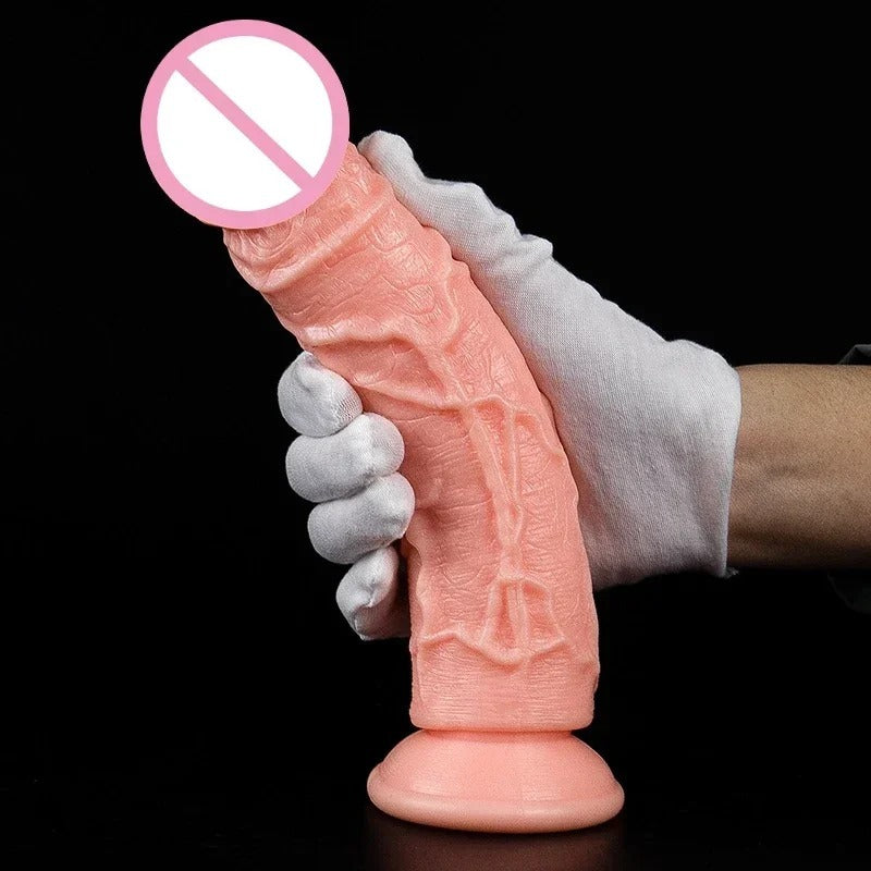 Super Large Simulation Penis Masturbation Device Women's Manual Toy