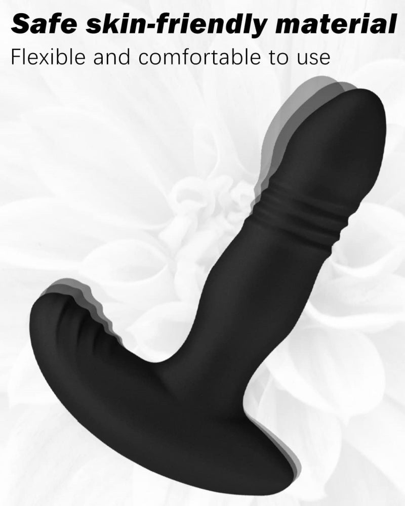 Butt Plug Male And Female Masturbation Retractable Vibrator Fun