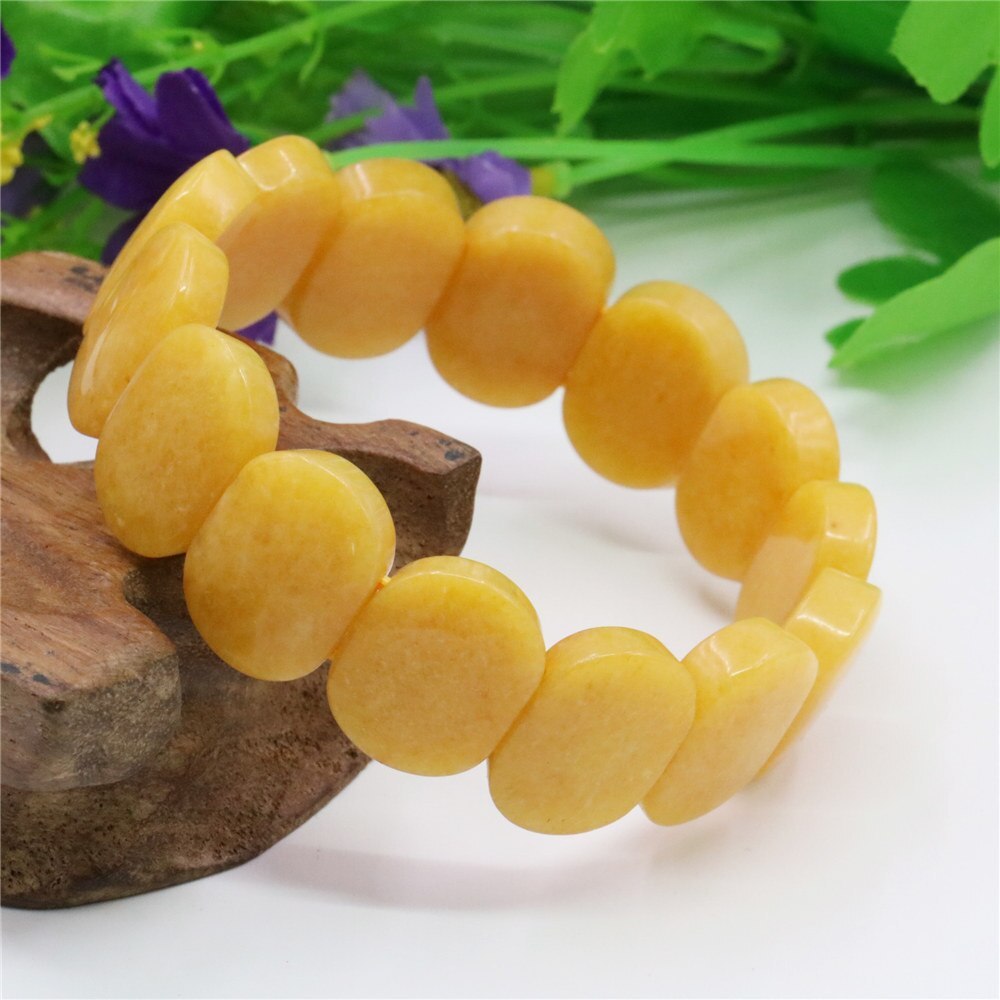 Bracelet Mens And Womens Jewelry Yellow Dragon Jade Bracelet Jade