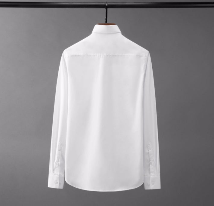 Men Handsome Long Sleeved Slim Shirt