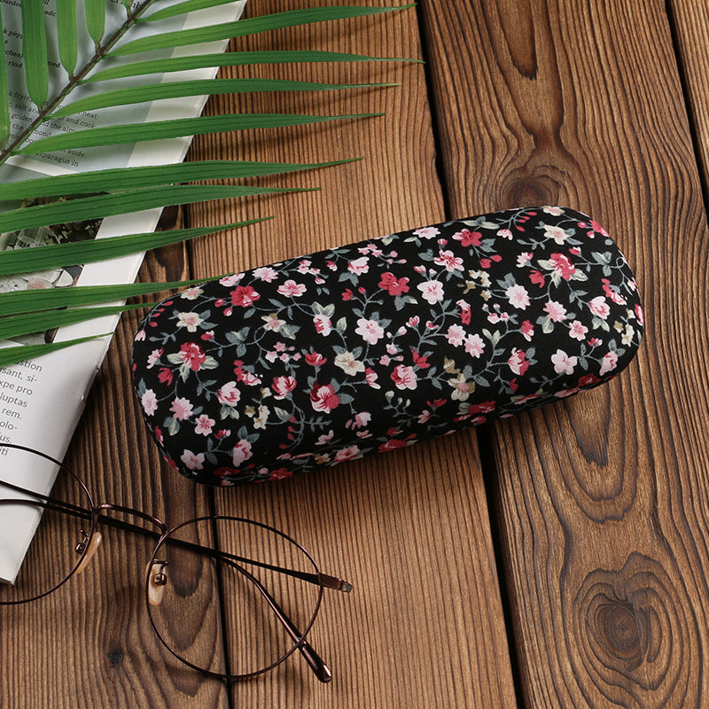 Women's Floral Vintage Myopia Glasses Case