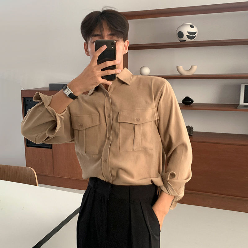 Multi Pocket Work Shirt For Men