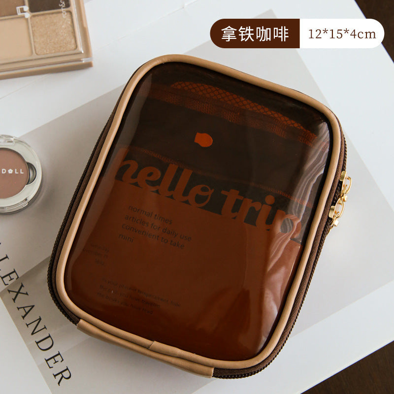 Portable Large Capacity Buggy Bag Business Trip Travel Skincare Wash Box