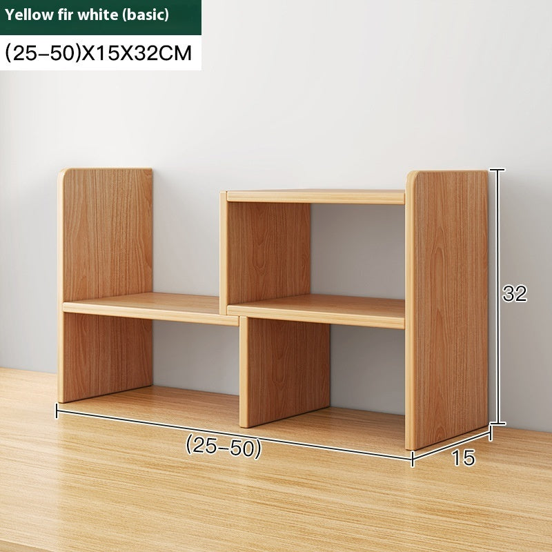 Desktop Bookshelf Storage Rack Desk Storage