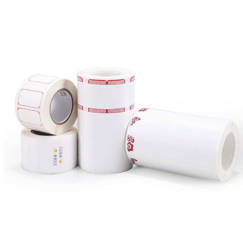 Jewellery Label Tag Thermal Sensitive Adhesive Sticker Printing Paper