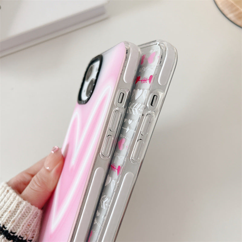 New Simple Graffiti Love Phone Case Shockproof