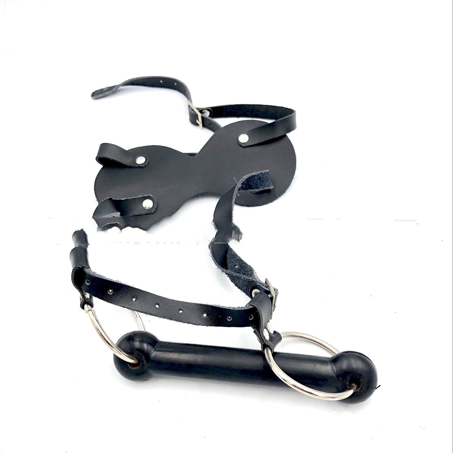 Rubber Mouth Stopper Eye Mask