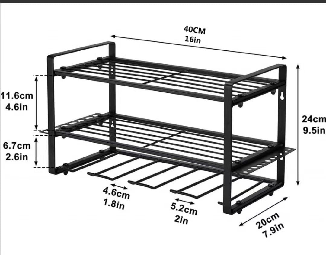 Garage Tool Storage Rack Storage Rack Screwdriver Power Tools Storage Rack