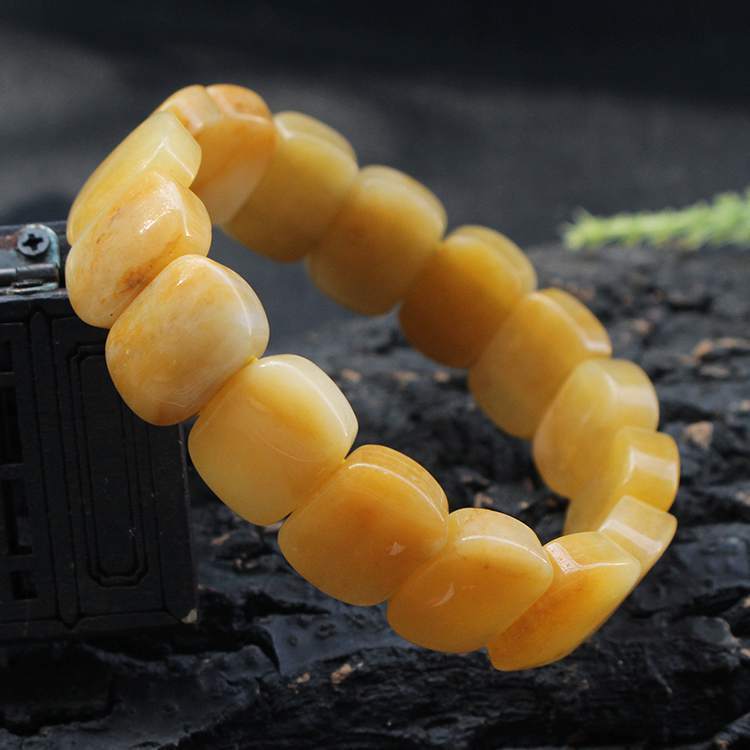 Bracelet Mens And Womens Jewelry Yellow Dragon Jade Bracelet Jade